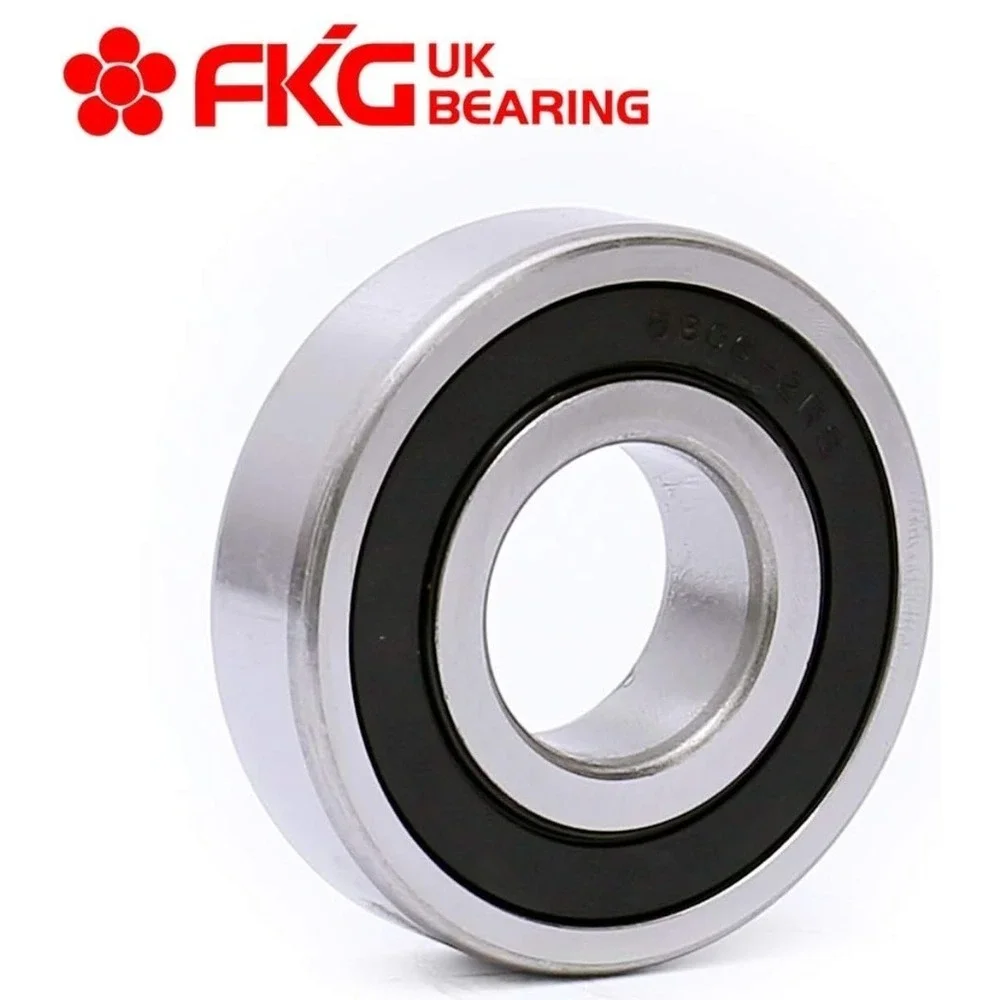 FKG 6306-2RS 30x72x19mm Deep Groove Ball Bearing Double Rubber Seal - 2 Pack